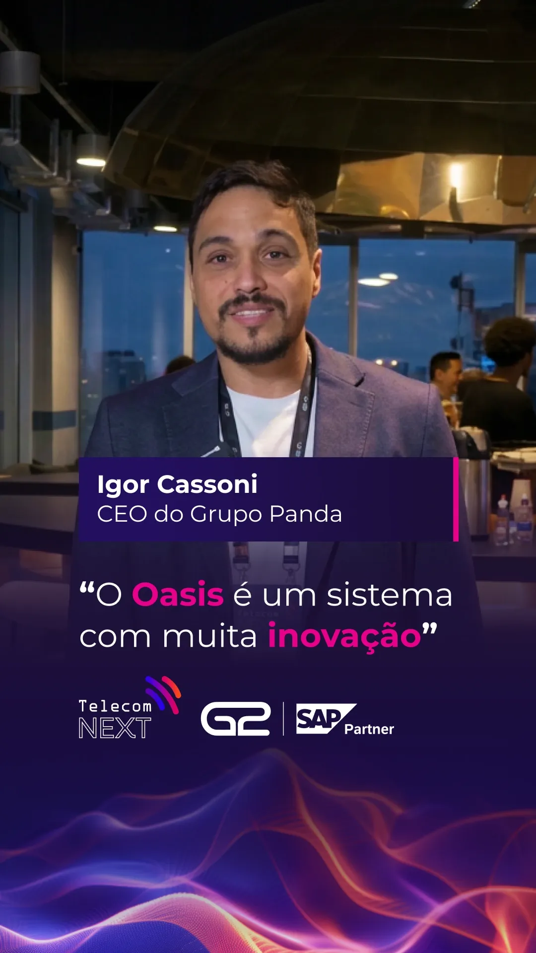 Depoimento em vídeo — Igor Cassoni — Grupo Panda