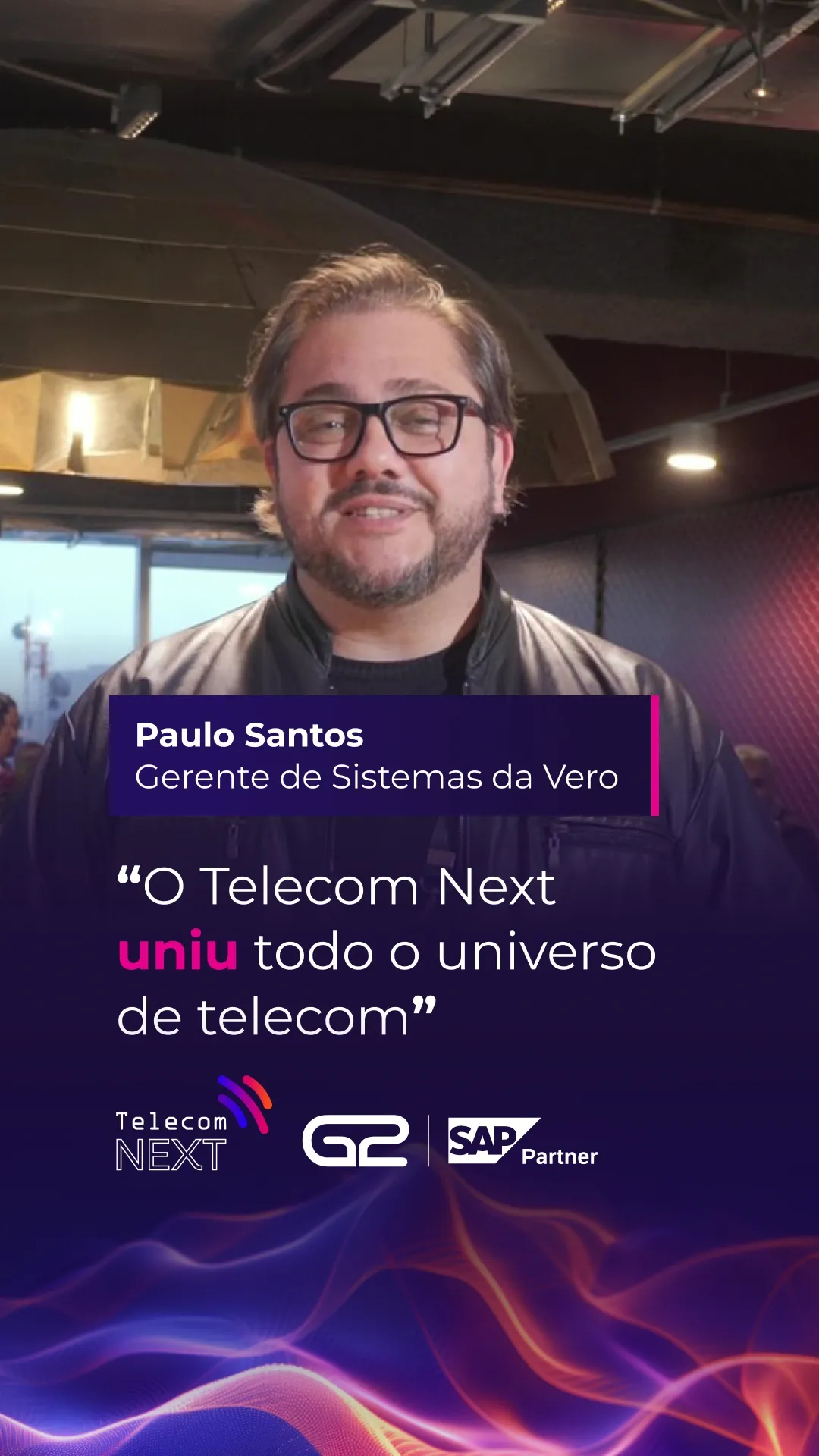 Depoimento em vídeo — Paulo Santos — Vero