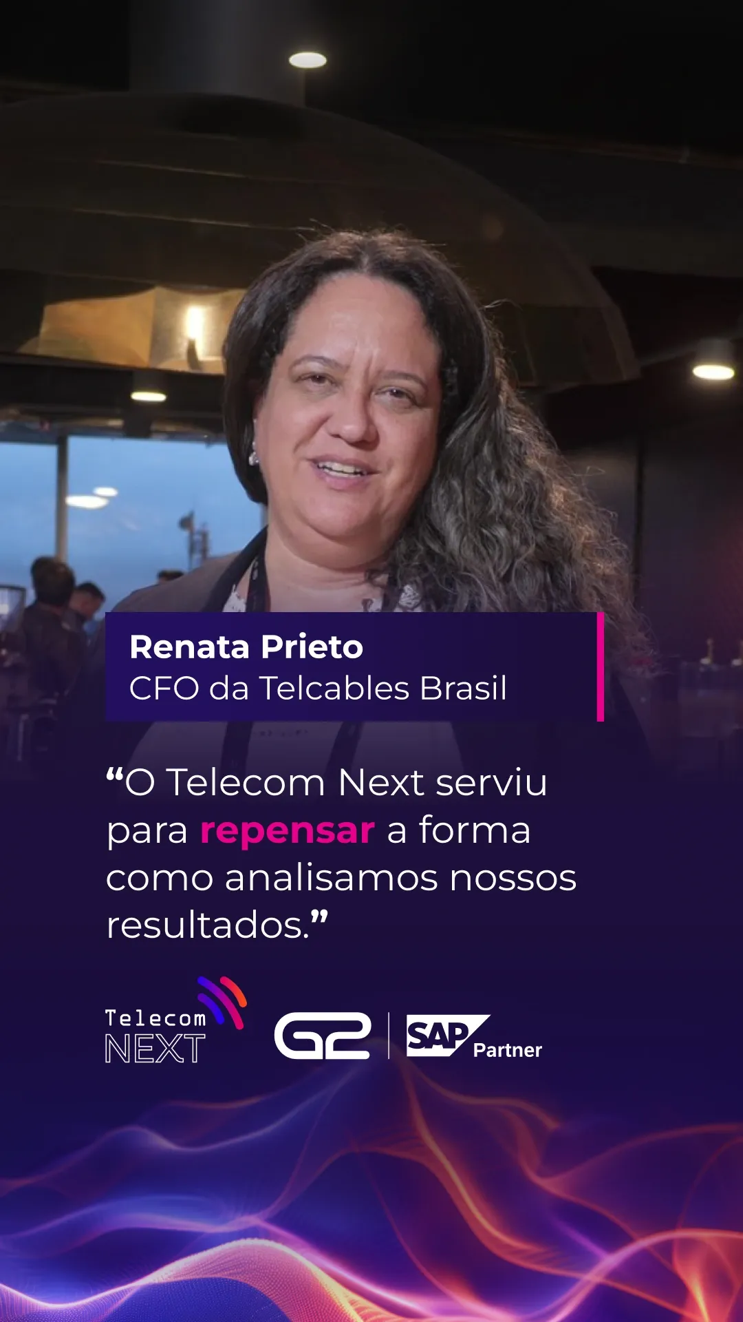 Depoimento em vídeo — Renata Prieto — Telcables